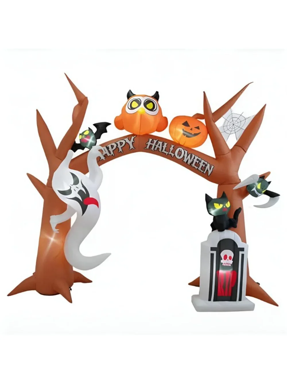 10.5FT Halloween Inflatable,Built-in Warm LED Lights